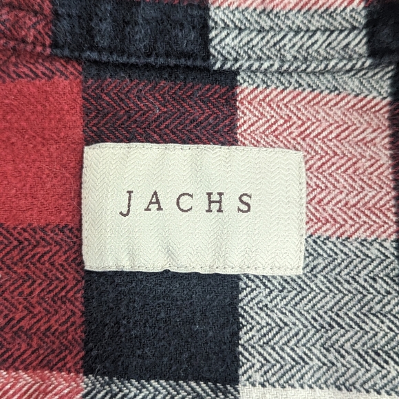 JACHS Men's Plaid Shirt Large Tall - Picture 6 of 11